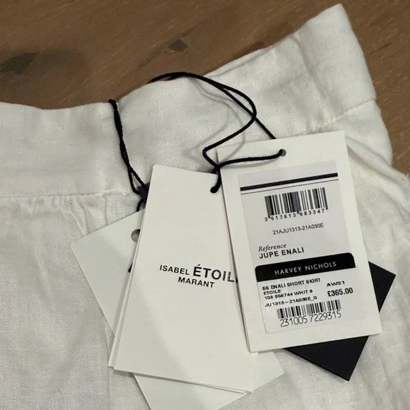 Isabel Marant Cream Floral Lace Mini Skirt - Picture 2 of 4